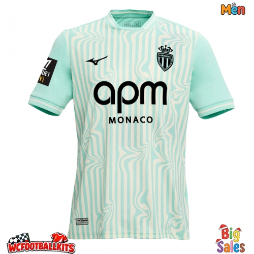 AS Monaco Folarin Balogun #9 Replica Third Stadium Shirt 2026-27 Short Sleeve
